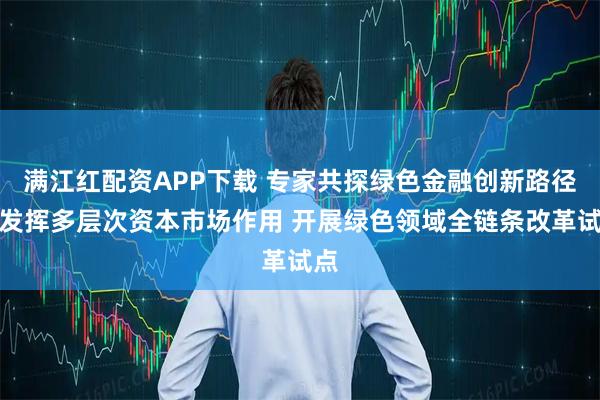 满江红配资APP下载 专家共探绿色金融创新路径：发挥多层次资本市场作用 开展绿色领域全链条改革试点